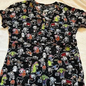 Tokidoki Scrub Top